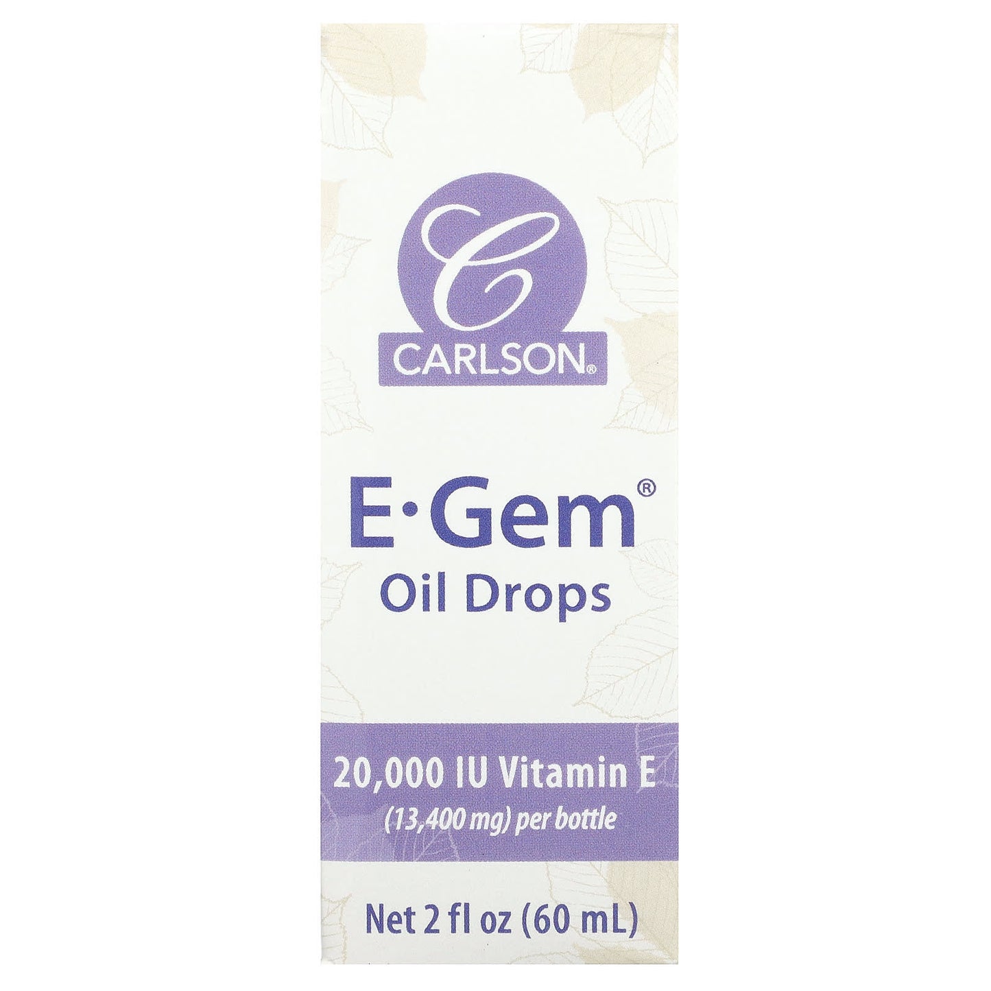 vitamina E en gotas de aceite 20,000iu 2.onzas uso topico, no ingerir
