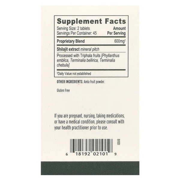 Banyan Botanicals, Shilajit, 90 Tablets / shilajit organico 90 tabletas