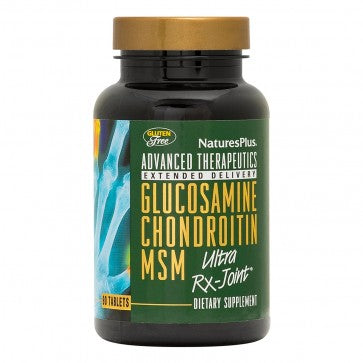 NATURES PLUS GLUCOSAMINE CHONDROITIN MSM ULTRA RX-JOINT 90 TABLETS / GLUCOSAMINA CONDROITINA MSM ULTRA RX-JOINT 90 COMPRIMIDOS