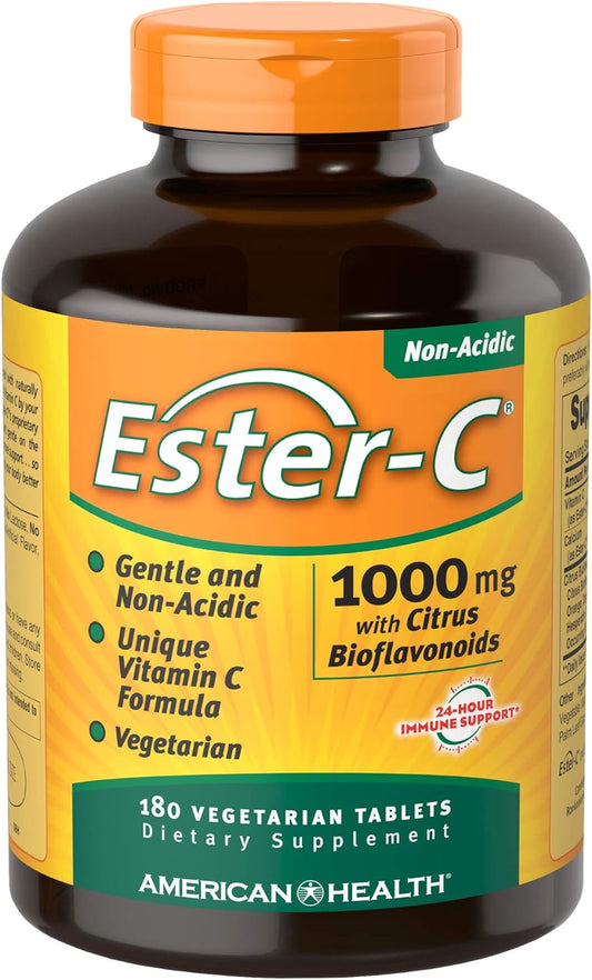 AMERICAN HEALTH ESTER-C (1000 MG) 180 TABLETAS  / VITAMINA C 1,000MG POR TABLETA