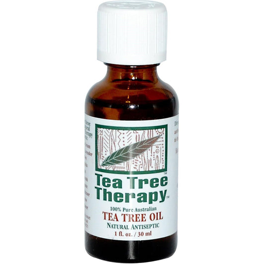 TEA TREE THERAPY  TEA TREE OIL, 1 FLUID OUNCE/ aceite de arbol de te (1.oz)