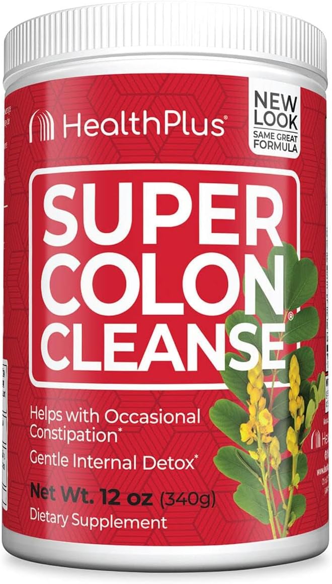 SUPER COLON CLEANSER 12. OZ POWDER / super limpiador del colon 12.oz en polvo