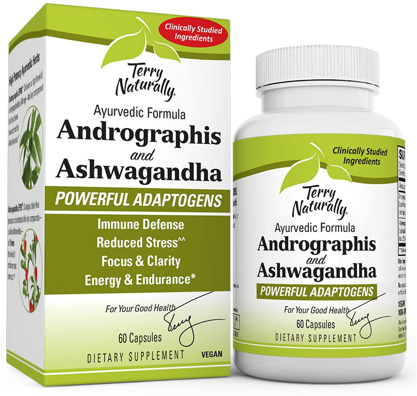 TERRY NATURALLY ANDROGRAPHIS AND ASHWAGANDHA 60 CÁPSULAS