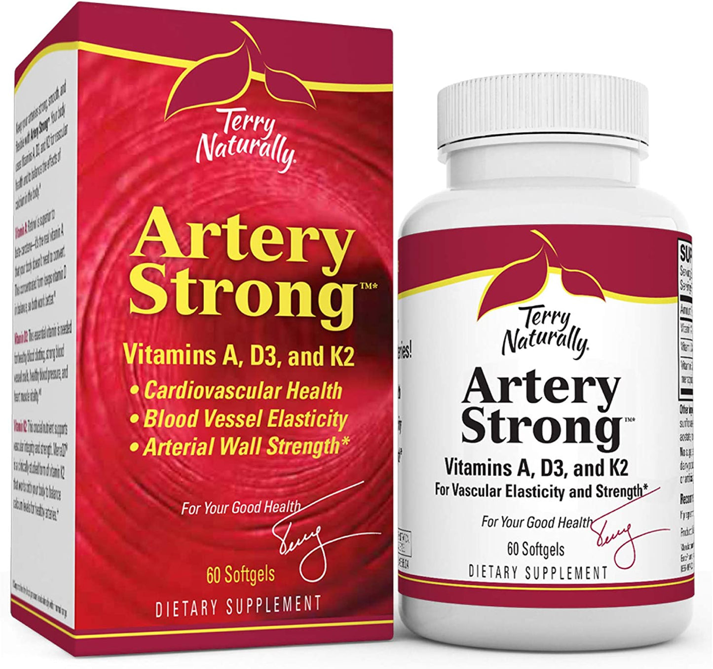 TERRY NATURALLY ARTERY STRONH 60 SOFTGELS