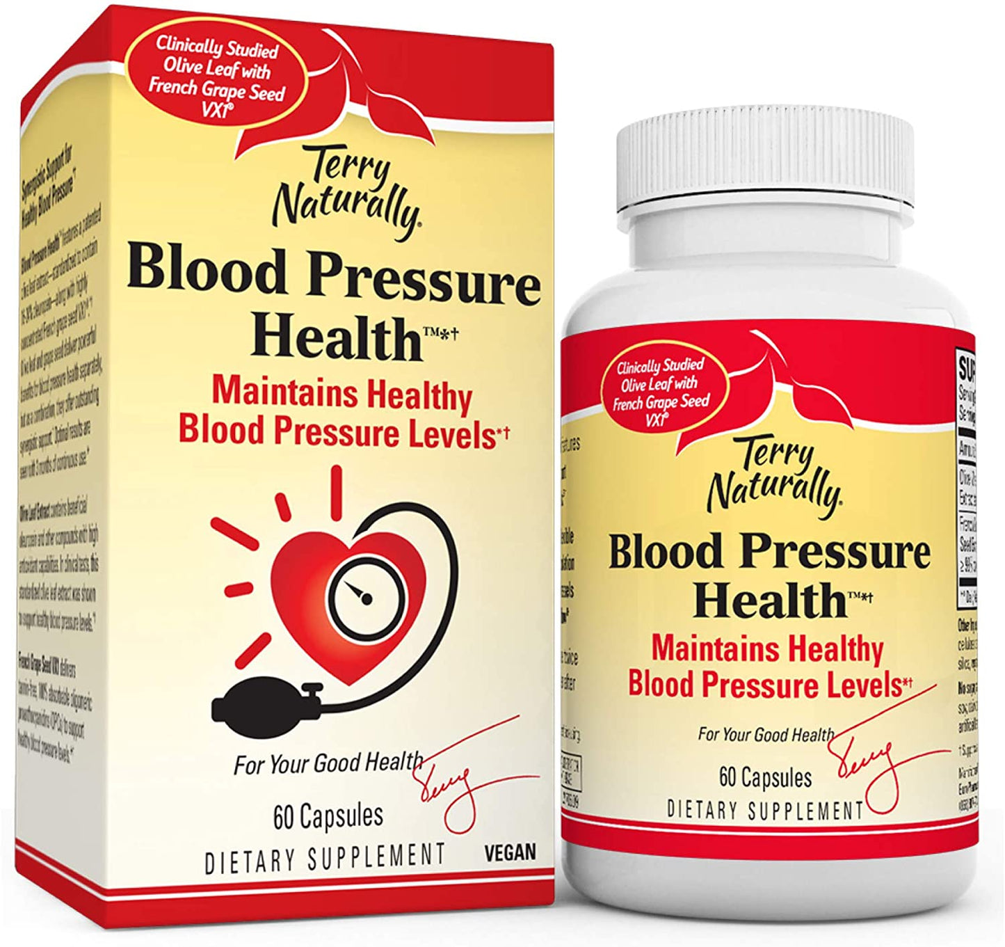 TERRY NATURALLY BLOOD PRESSURE HEALTH 60 CAPS